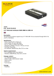 DeLOCK 3.5“ External enclosure SATA HDD to USB 2.0