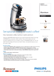 Philips Coffee pod system Aluminium