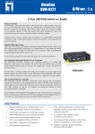 LevelOne KVM-0221 KVM switch