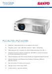Sanyo PLC-XU115 data projector