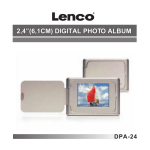 Lenco DPA-24 DIGITAL PHOTO ALBUM