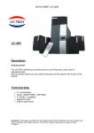 MS-Tech LD-1000 loudspeaker