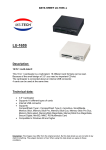 MS-Tech LU-165S Multi Card Reader, Beige