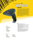 Wasp WLP4170 Barcode Scanner