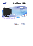 Samsung XL24 monitor