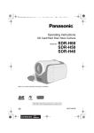 Panasonic DIGITAL CAMCORDER SDR-H40EG-S