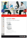 Lexmark X560DN Color Laser Printer