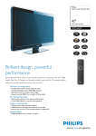 Philips 42" LCD Integrated Digital w/ Pixel Plus HD 42" HD-Ready Black