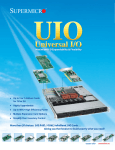 Supermicro Left Slot (UIO) Riser Card 1U