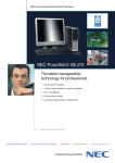 NEC PowerMate ML470 MT - Intel Core 2 Duo E4500, 1024MB, 160GB, Vista Business