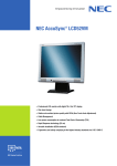 NEC AccuSync® LCD52VM