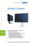 NEC MultiSync® LCD2690WUXi