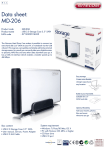 Sitecom USB 2.0 Storage Case 3.5" SATA