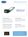 LaCie SATA II ExpressCard 34