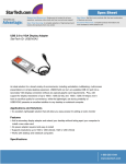 StarTech.com USB VGA External Dual or Multi Monitor Video Adapter - High Resolution