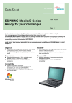 Fujitsu ESPRIMO Mobile D Series D9500
