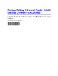Intel MFSCMBBU non-rechargeable battery