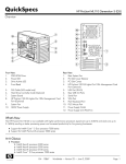 HP ProLiant ML110 G5 Intel® Xeon® 3065 Dual Core Processor 2.33 GHz 4MB 1GB 250GB 1P NHP SATA DVD-RW Tower Server