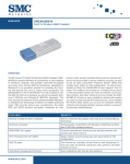 SMC EZ Connect&trade; N Draft 11n Wireless USB2.0 Adapter