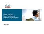 Cisco Unified Communications Software Subscription, 2 Years -100 Users