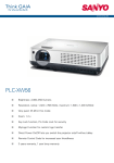 Sanyo PLC-XW56 data projector