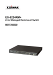 Edimax ES-5224RM+ Gigabit Ethernet Switch