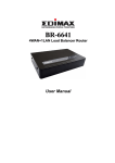 Edimax BR-6641 router