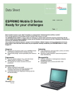 Fujitsu ESPRIMO Mobile D Series D9500