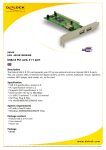 DeLOCK USB2.0 PCI card, 2+1 port