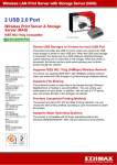 Edimax PS-2207SUG Wireless Print Server