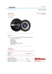 Sony XS-F1325 2-Way F-series Speakers