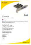 DeLOCK PCI Express card 1 x parallel