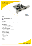 DeLOCK PCI Express card 2 x serial