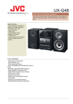 JVC Micro Component System UX-G48