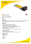 DeLOCK Express Card to eSATA II