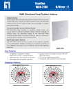 LevelOne 18dBi Directional Panel Outdoor Antenna