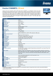 iiyama ProLite PLC1900WTV-B1 LCD TV