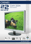 Chimei 22" widescreen LCD monitor