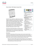 Cisco 802.11a/g/n-draft 2.0 2.4/5-GHz Modular Autonomous AP, 6 RP-TNC, FCC