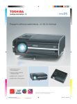 Toshiba EW25 Projector DLP