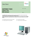Fujitsu ESPRIMO Edition P3500