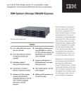 IBM System Storage & TotalStorage DS3300 Single Controller