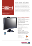 Viewsonic X Series 22" Widescreen Multifunction LCD