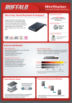 Buffalo 80GB MiniStation™ TurboUSB Portable HD