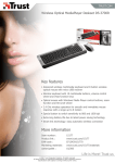 Trust Wireless Optical MediaPlayer Deskset DS-3700R