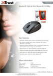 Trust Bluetooth Optical Mini Mouse MI-5700Rp