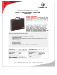 Targus 17&rdquo; Aluminum Attach&eacute; Laptop Case