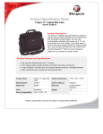 Targus 17&rdquo; Laptop Slip Case