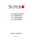 Supermicro PDSBA+