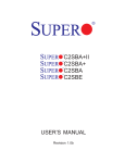 Supermicro C2SBA